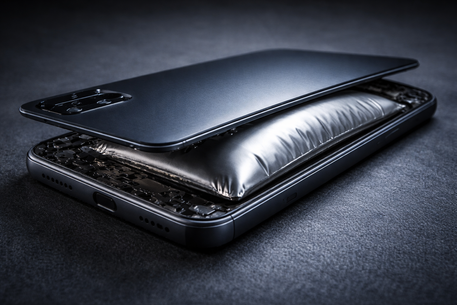 Nafúknutá batéria