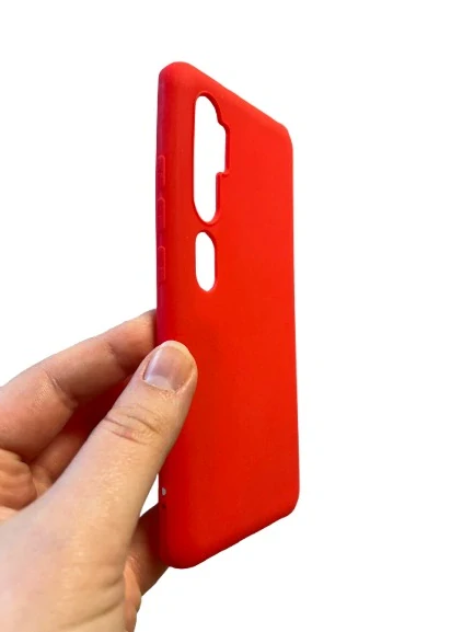 Xiaomi Mi Note 10 zadné púzdro Soft červené