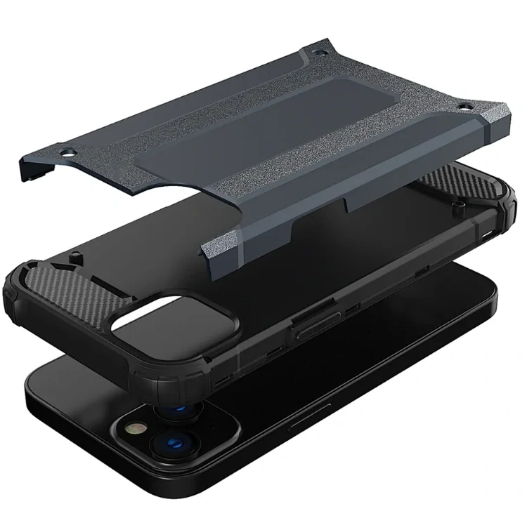 iPhone 12 / 12 Pro Armor kryt čierny