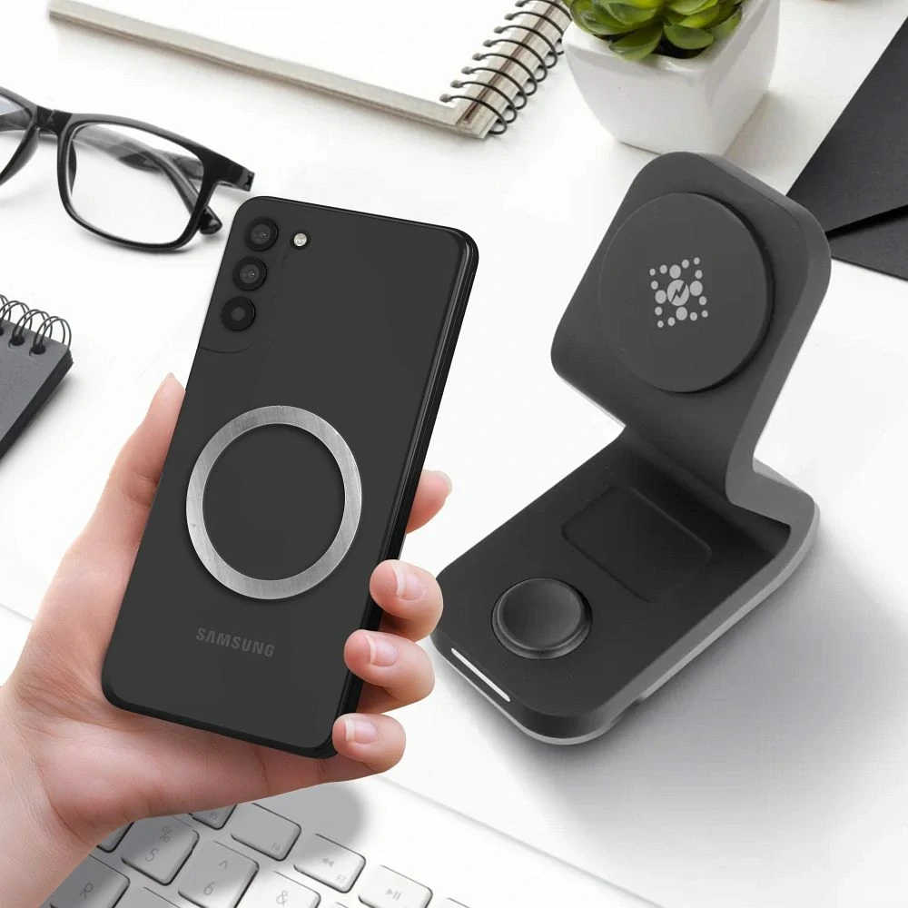 Univerzálny magnetický krúžok pre MagSafe strieborný