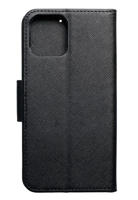 iPhone 12 / 12 Pro knižkové púzdro čierne 