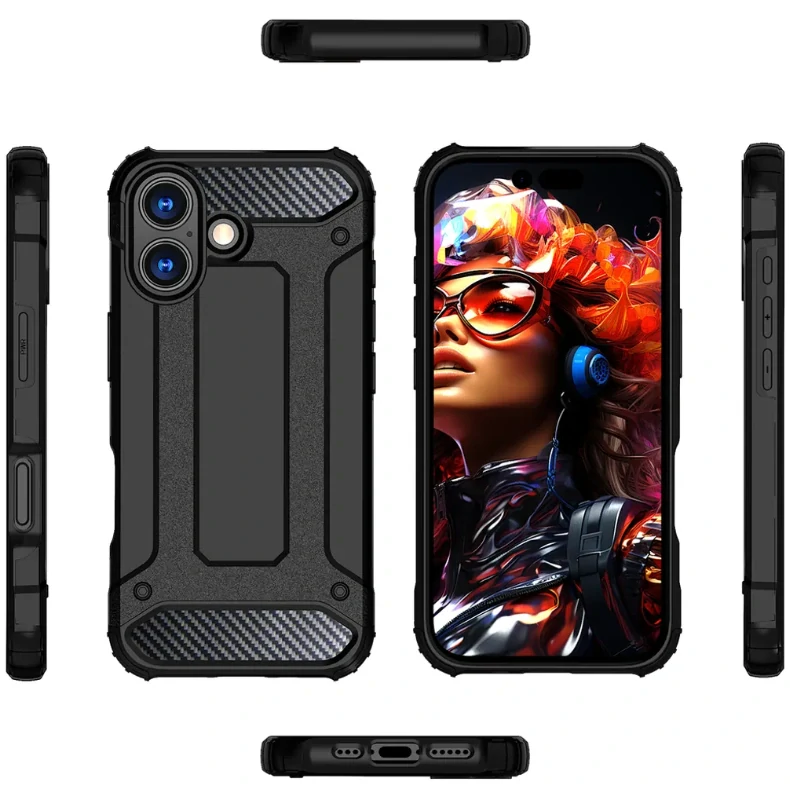 iPhone 17 Armor kryt čierny