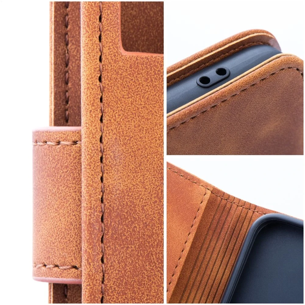 iPhone 17 kožený obal Tender hnedý