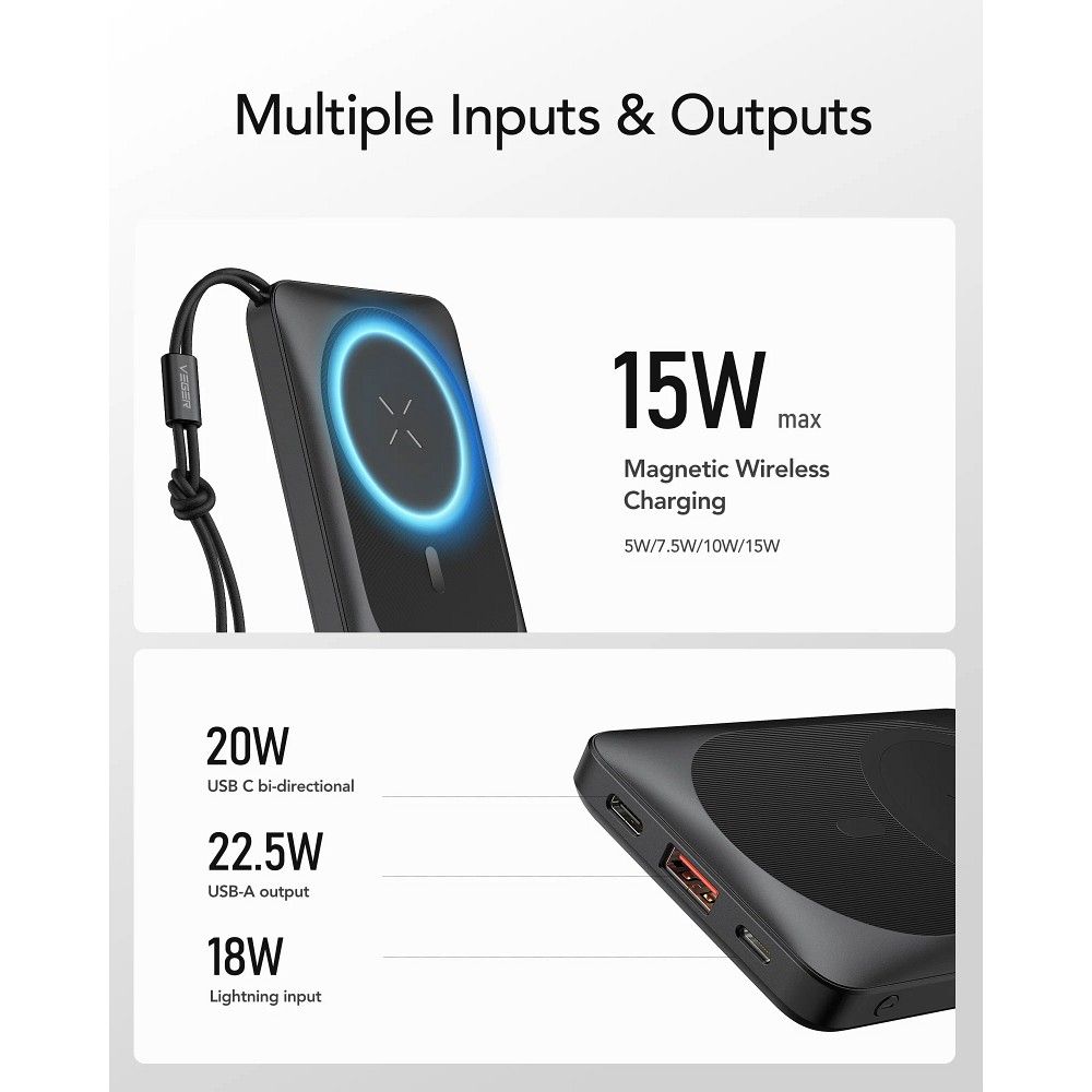 MagOn Power banka Veger 10 000mAh