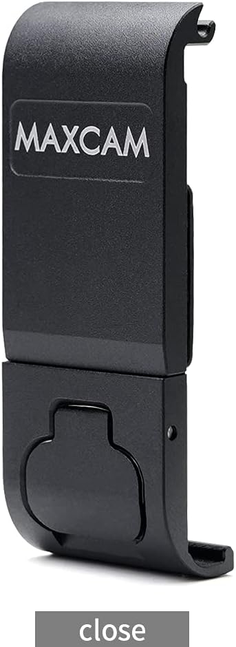 MAXCAM krytka priehradky na batérie GoPro Hero13/Hero12/Hero11/Hero10/HERO9 čierna