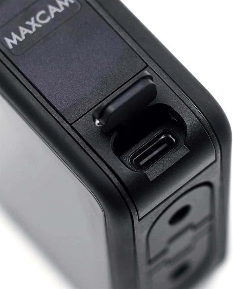 MAXCAM krytka priehradky na batérie GoPro Hero13/Hero12/Hero11/Hero10/HERO9 čierna