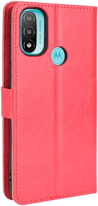 Motorola E20s / E30 / E40 púzdro book červené