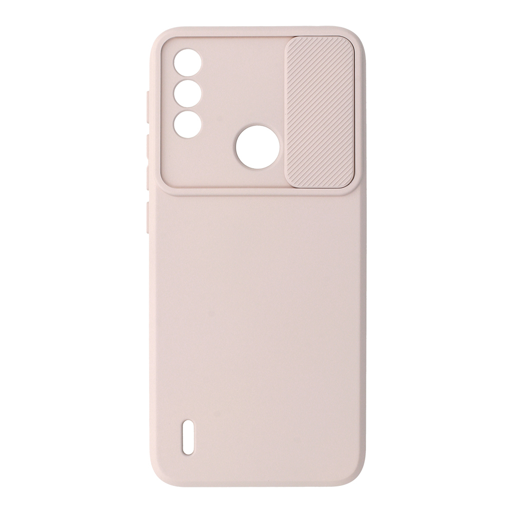 Motorola E7 Power púzdro Slide béžové