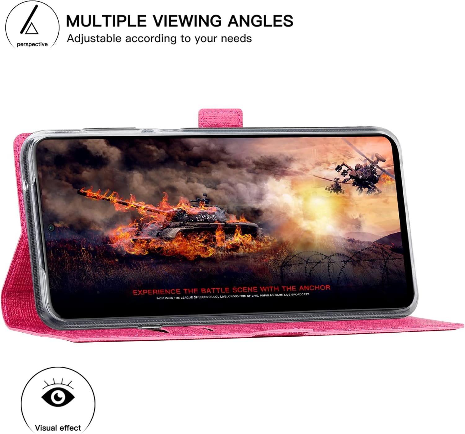 Motorola Edge 30 Pro púzdro book FOLUU ružové