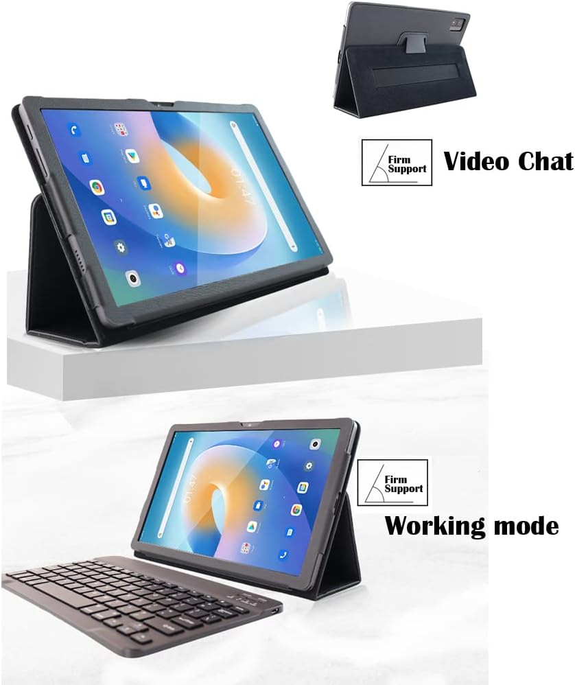 Blackview Tab 12 / Tab 12 Pro kožené púzdro čierne