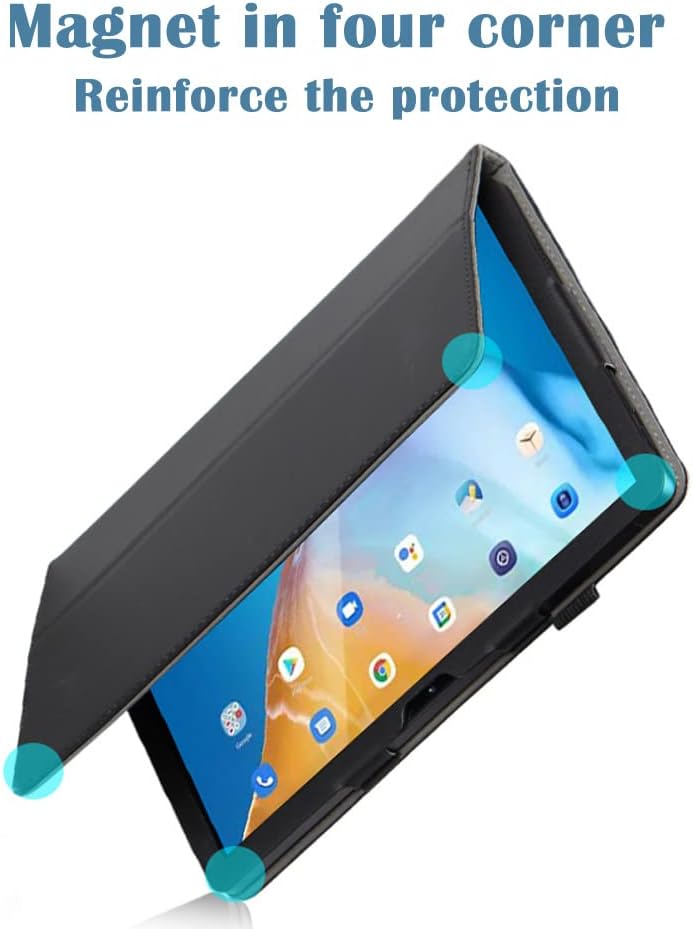 Blackview Tab 12 / Tab 12 Pro kožené púzdro čierne