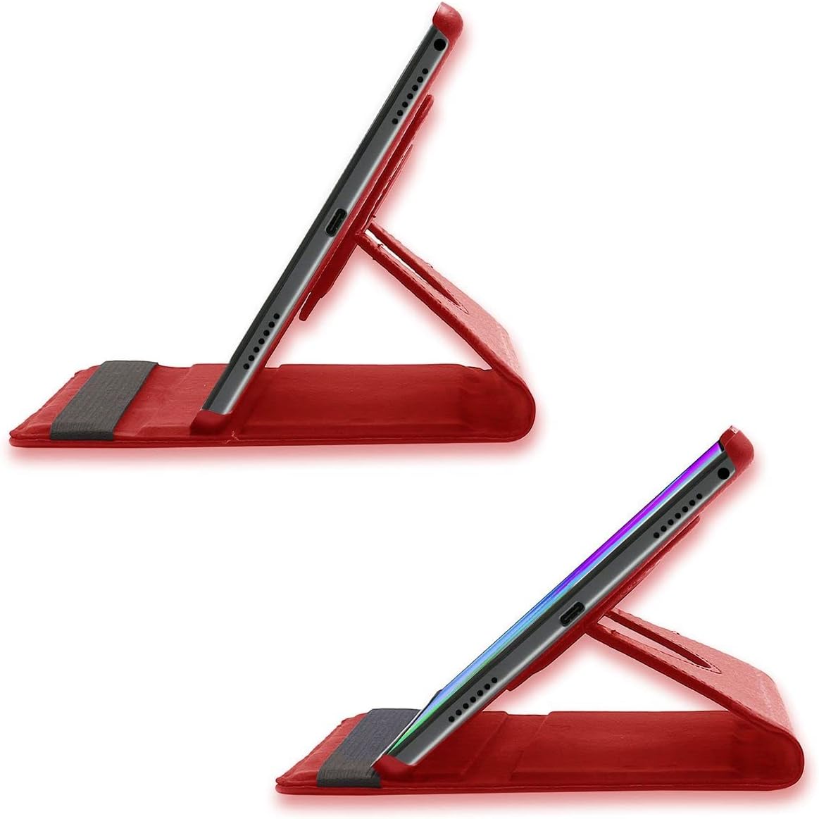Otočné púzdro pre Lenovo M10 Plus 10,6" 3.gen. červené
