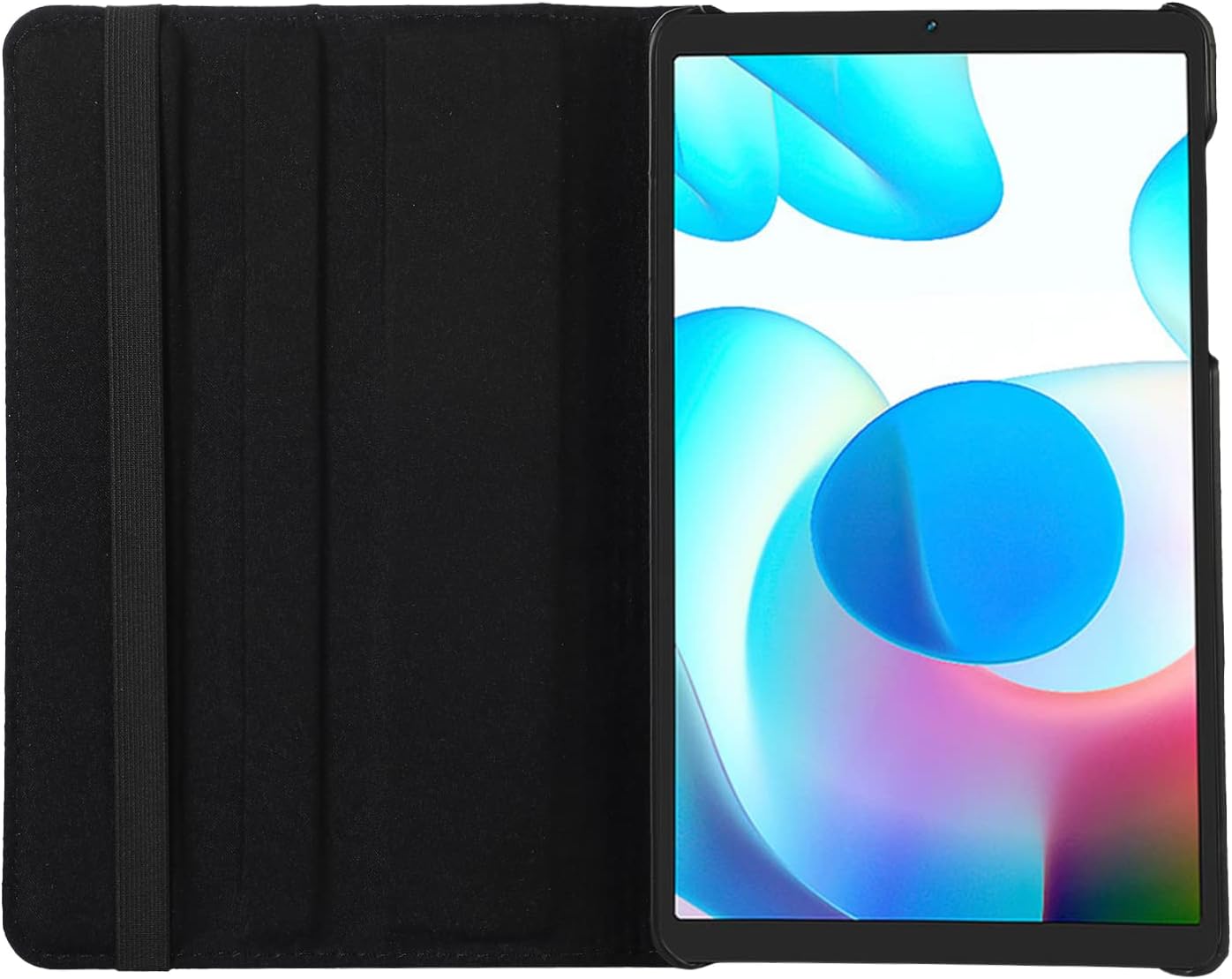 Realme Pad Mini 8,7" otočné kožené púzdro čierne