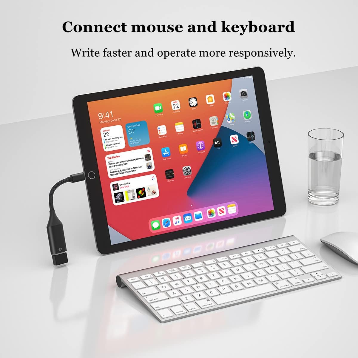 Redukcia Lightning USB OTG