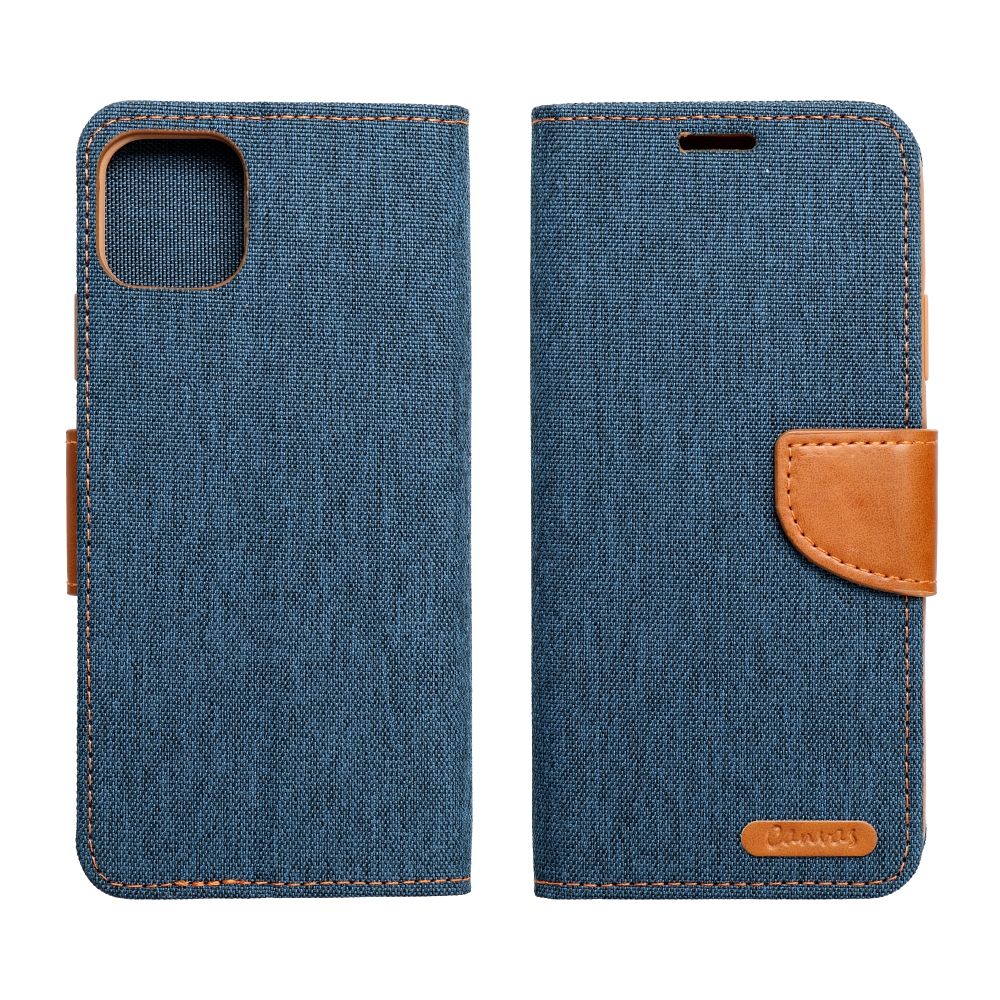 Samsung Galaxy A14 púzdro Book Canvas modré