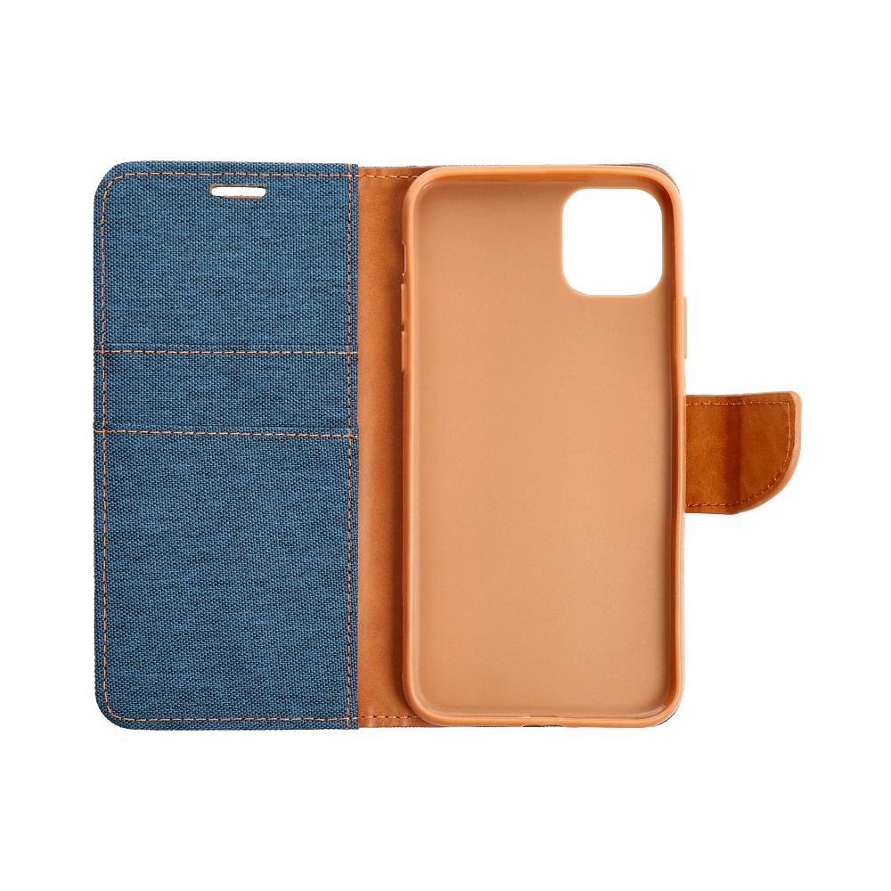 Samsung Galaxy A14 púzdro Book Canvas modré