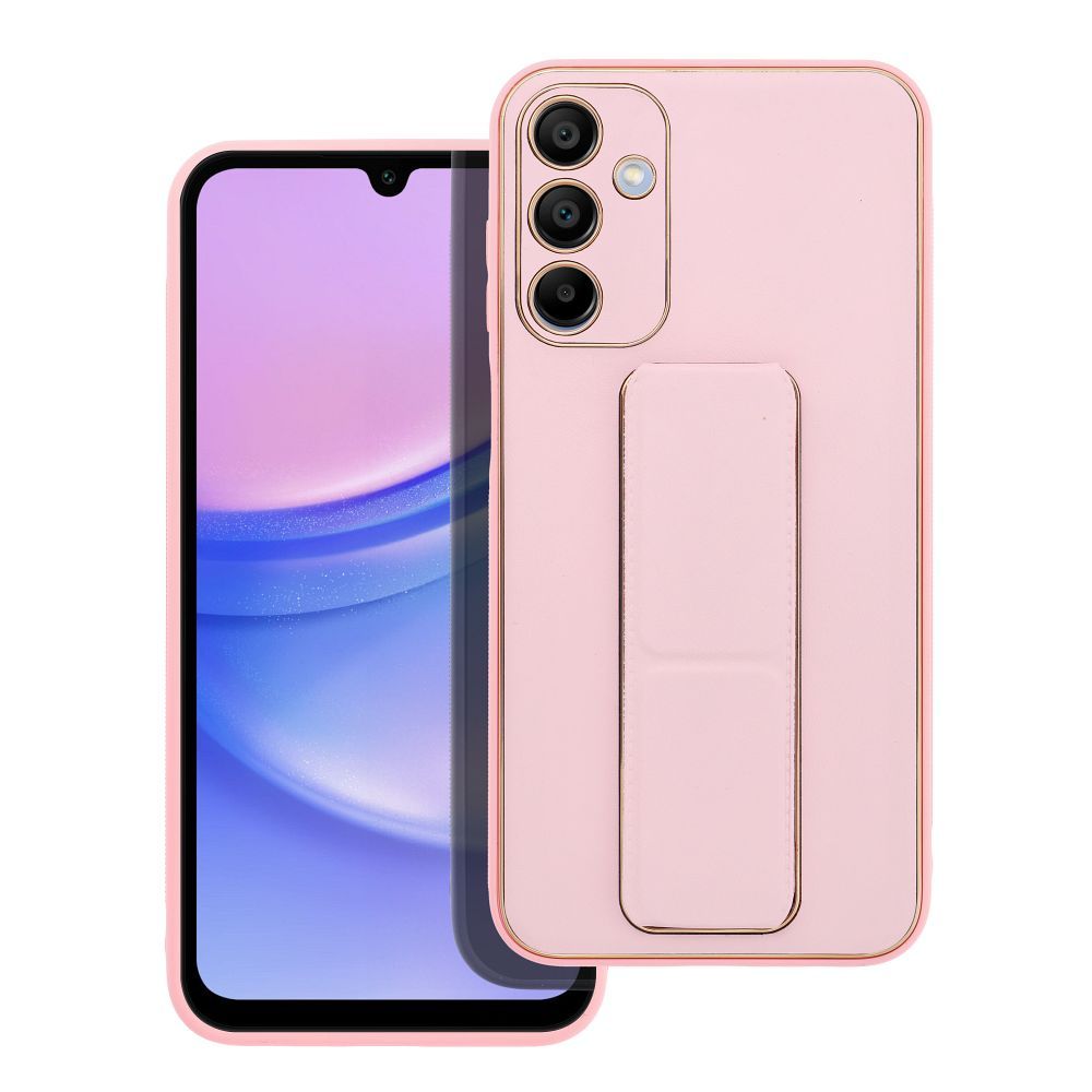 Samsung Galaxy A15 zadné púzdro KICKSTAND ružové