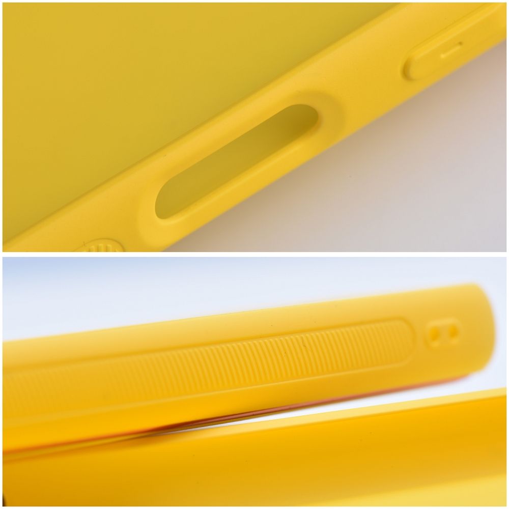 Samsung Galaxy A15 zadné púzdro LEATHER žlté