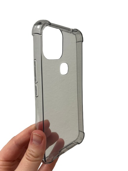 Aligator FiGi Note 1C silikónové púzdro priehľadné šedé