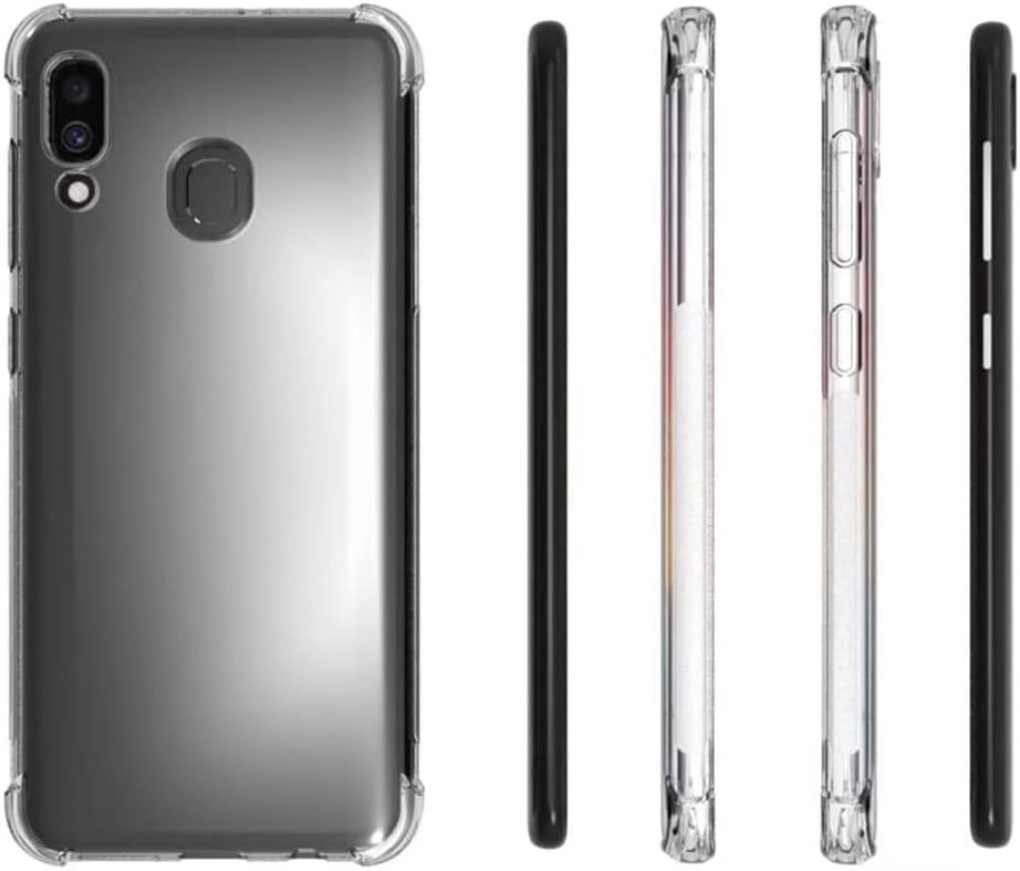 Samsung Galaxy A20 / A30 zadné Armor púzdro priehľadné