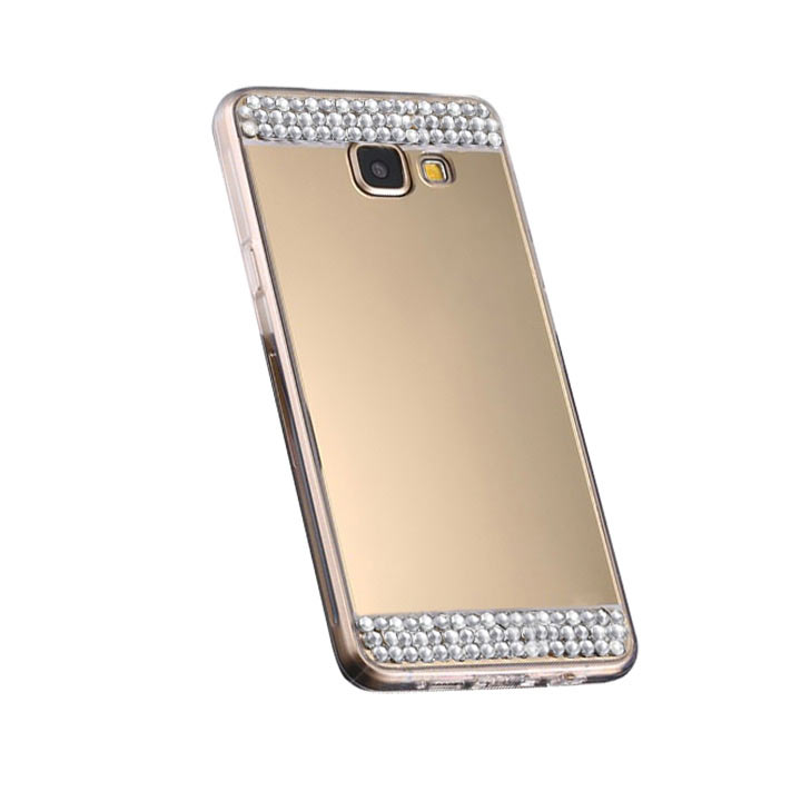 Samsung Galaxy A3 2017 zrkadlové púzdro SL zlaté