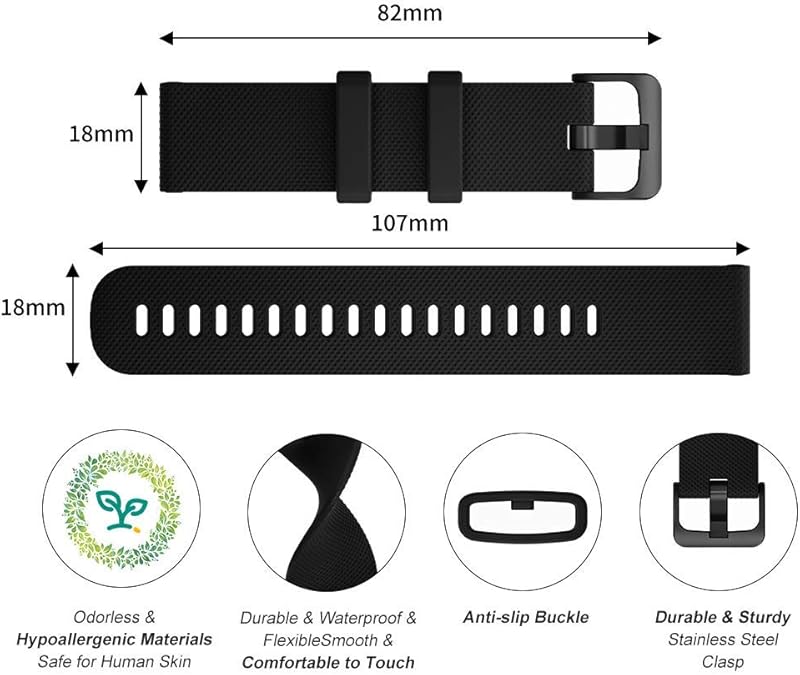 Garmin Vivoactive 4S/ Vivomove 3S/ Venu 3S/ Venu 2S, Forerunner 255S silikónový remienok modrý