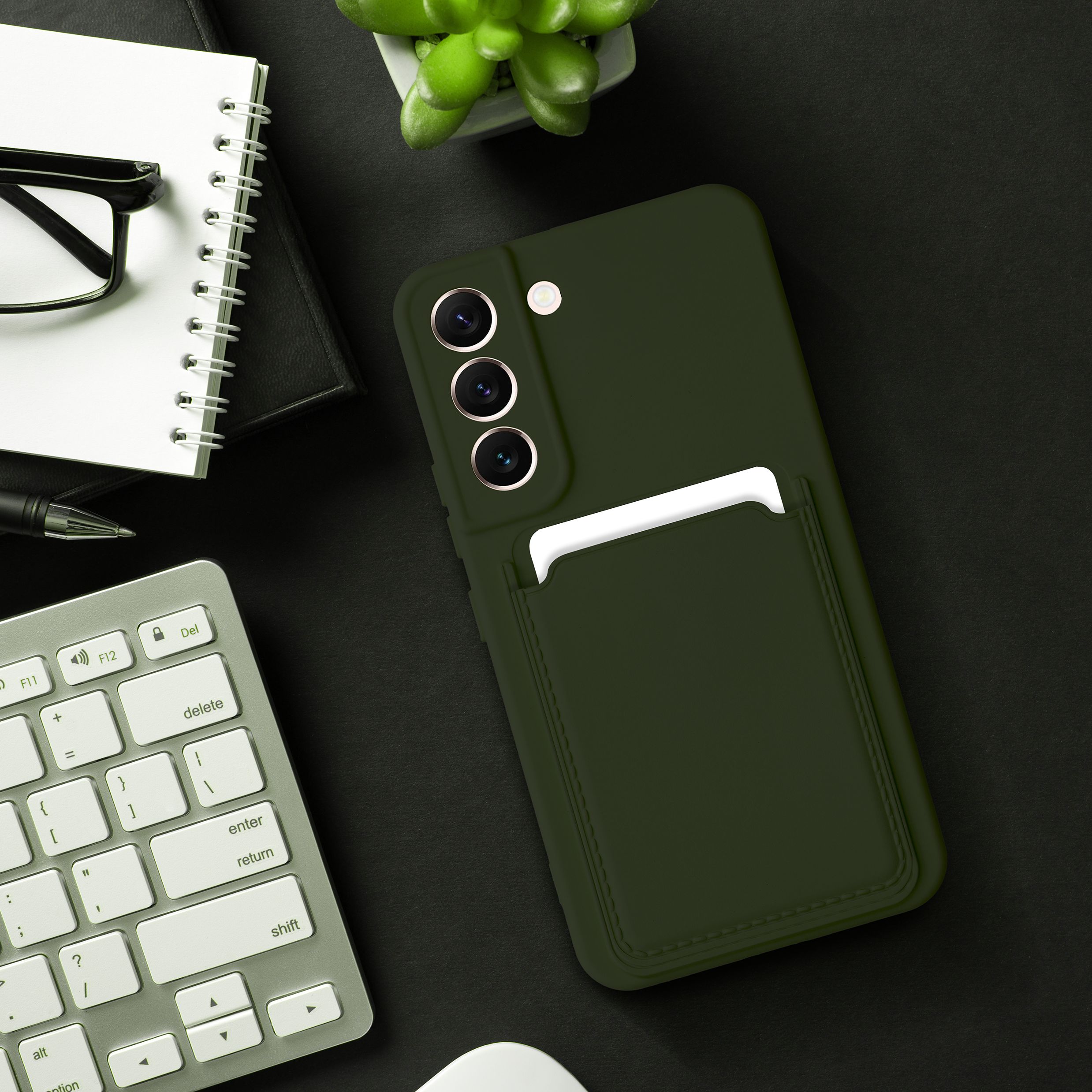 Samsung Galaxy A33 5G púzdro Card zelené