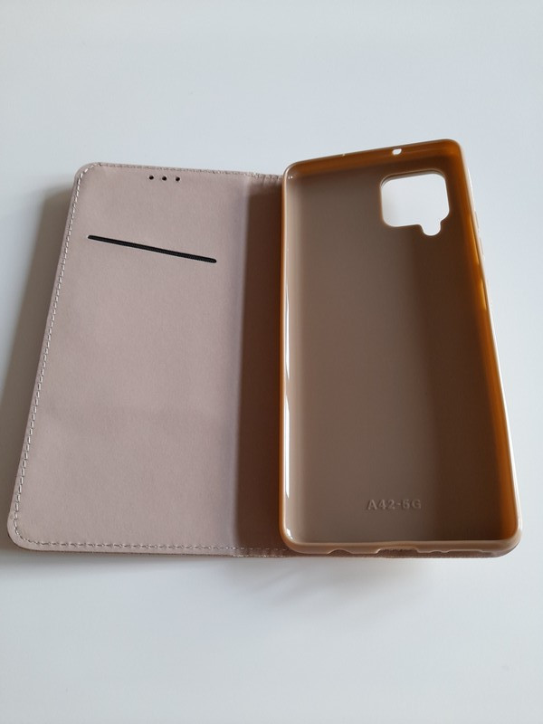 Samsung Galaxy A42 5G púzdro Smart Magnet zlaté