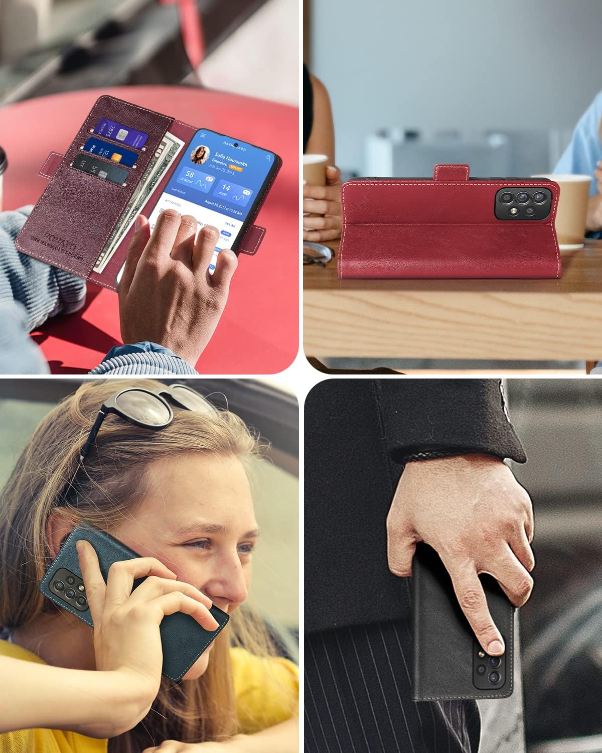 Samsung Galaxy A52 / A52 5G / A52s 5G púzdro book Hohato čierne