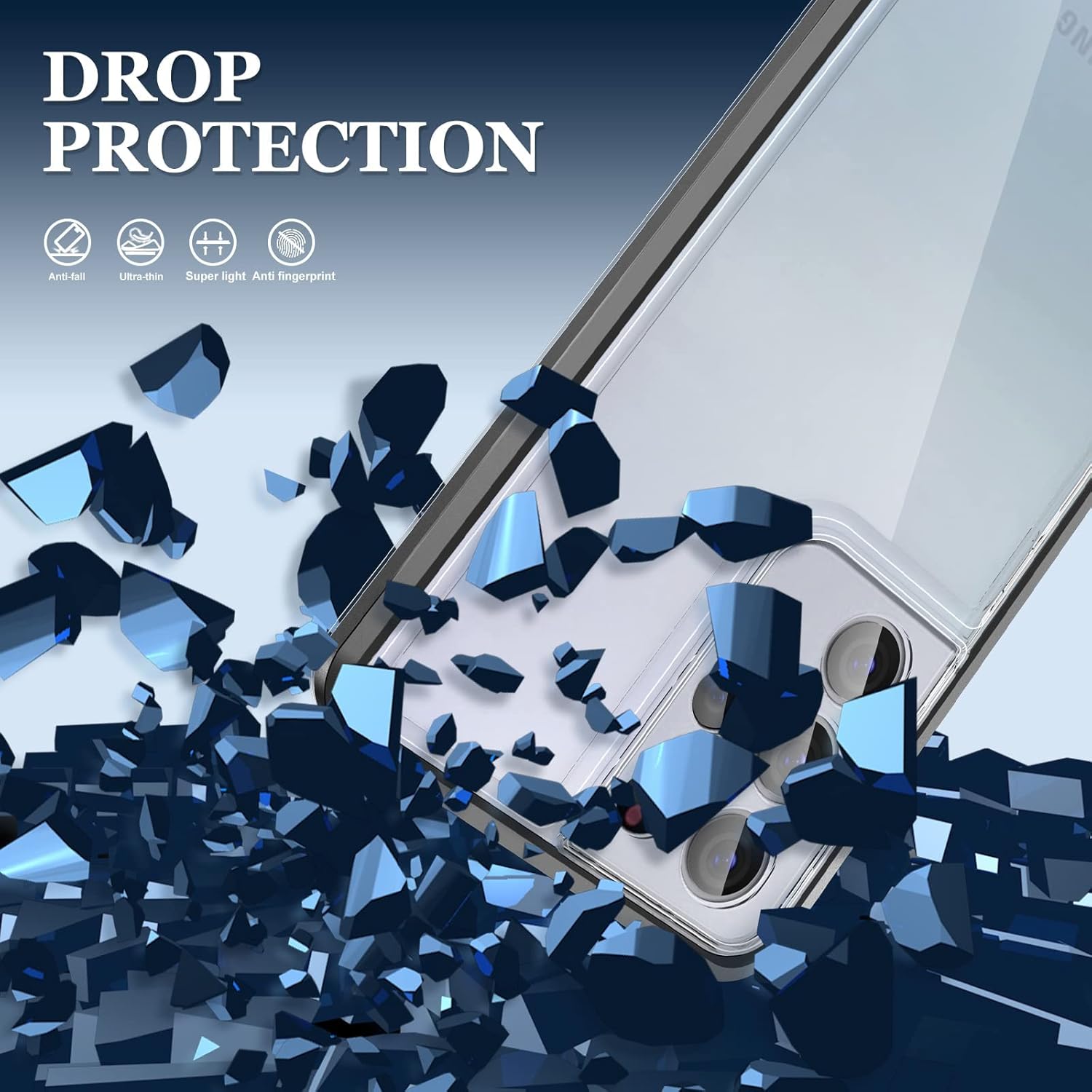 Samsung Galaxy A52 / A52 5G / A52s 5G zadné púzdro priehľadné s čiernym lemom