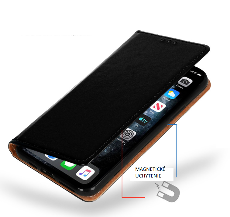 Samsung Galaxy A54 5G kožené púzdro Book Special hnedé
