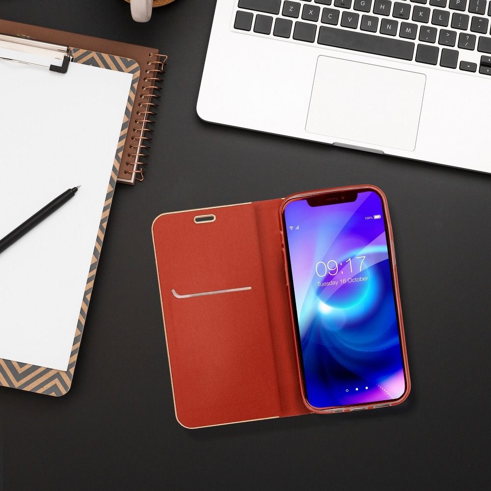 Samsung Galaxy A72 púzdro book Vennus červené