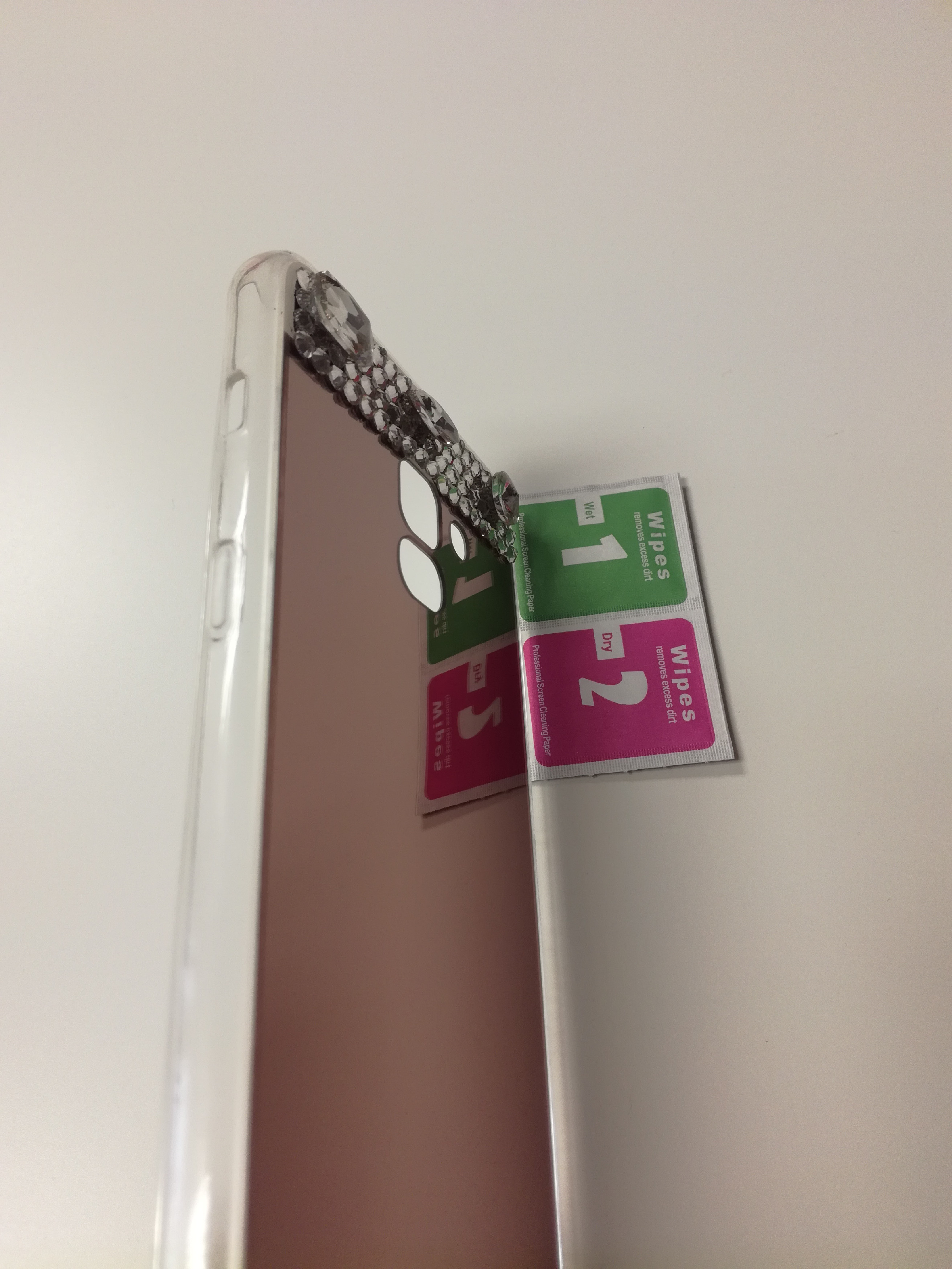 Samsung Galaxy A8+ (Plus) zrkadlové púzdro BL ružové