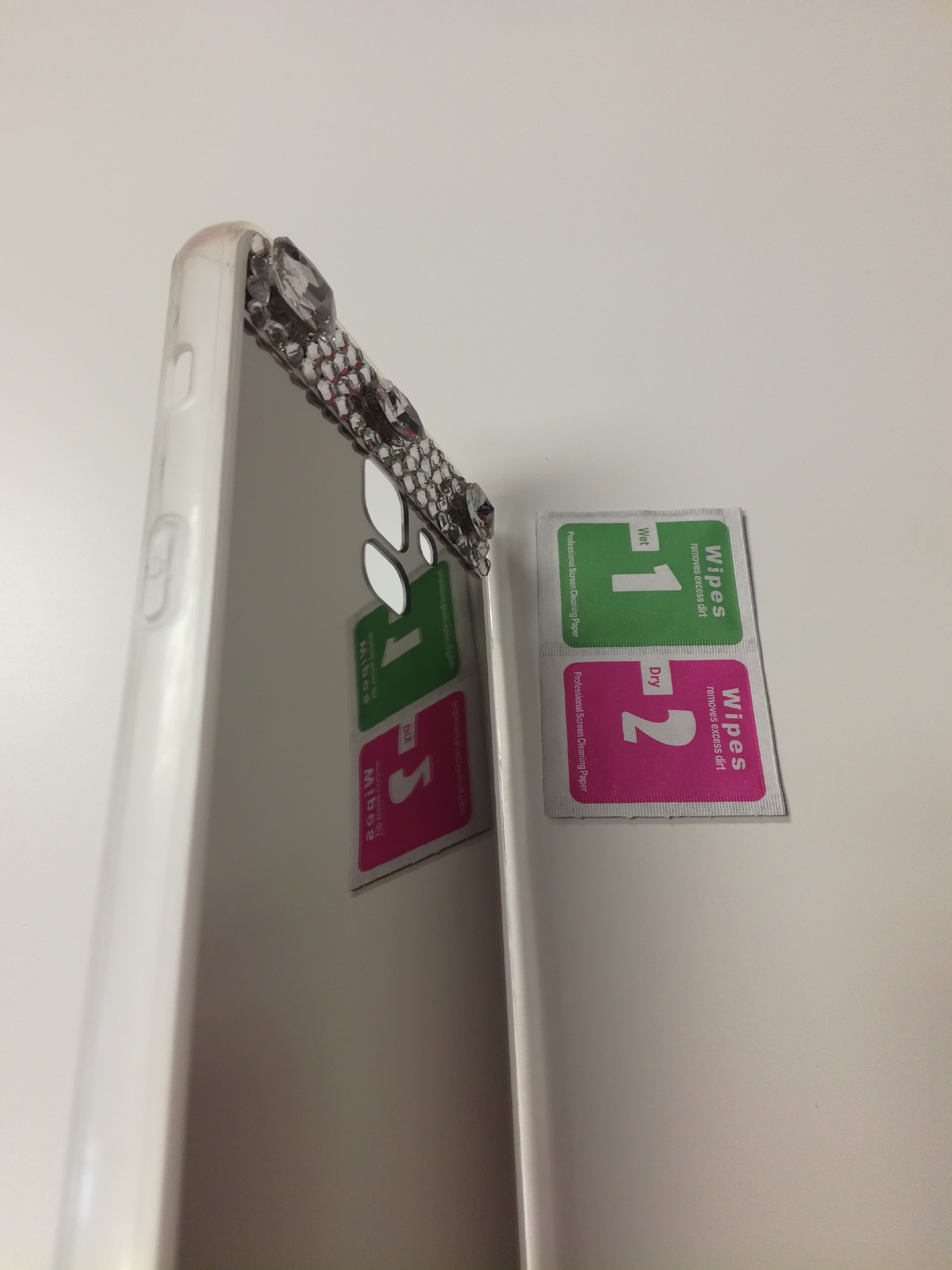 Samsung Galaxy A8+ (Plus) zrkadlové púzdro BL strieborné
