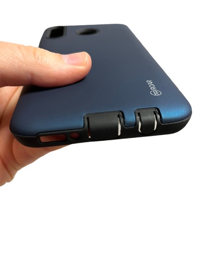 Samsung Galaxy M30 metalický hybrid kryt modrý