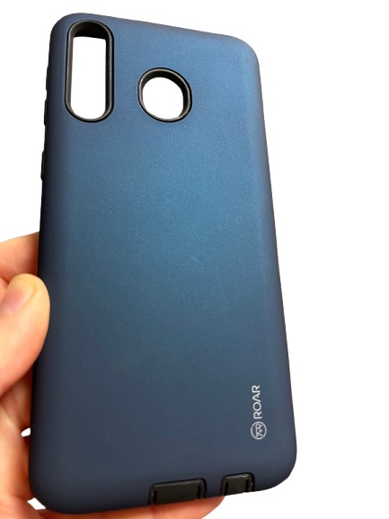 Samsung Galaxy M30 metalický hybrid kryt modrý
