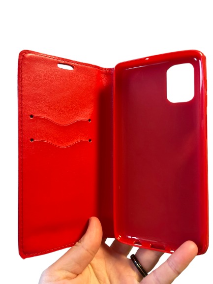 Samsung Galaxy M51 púzdro Magnet červené