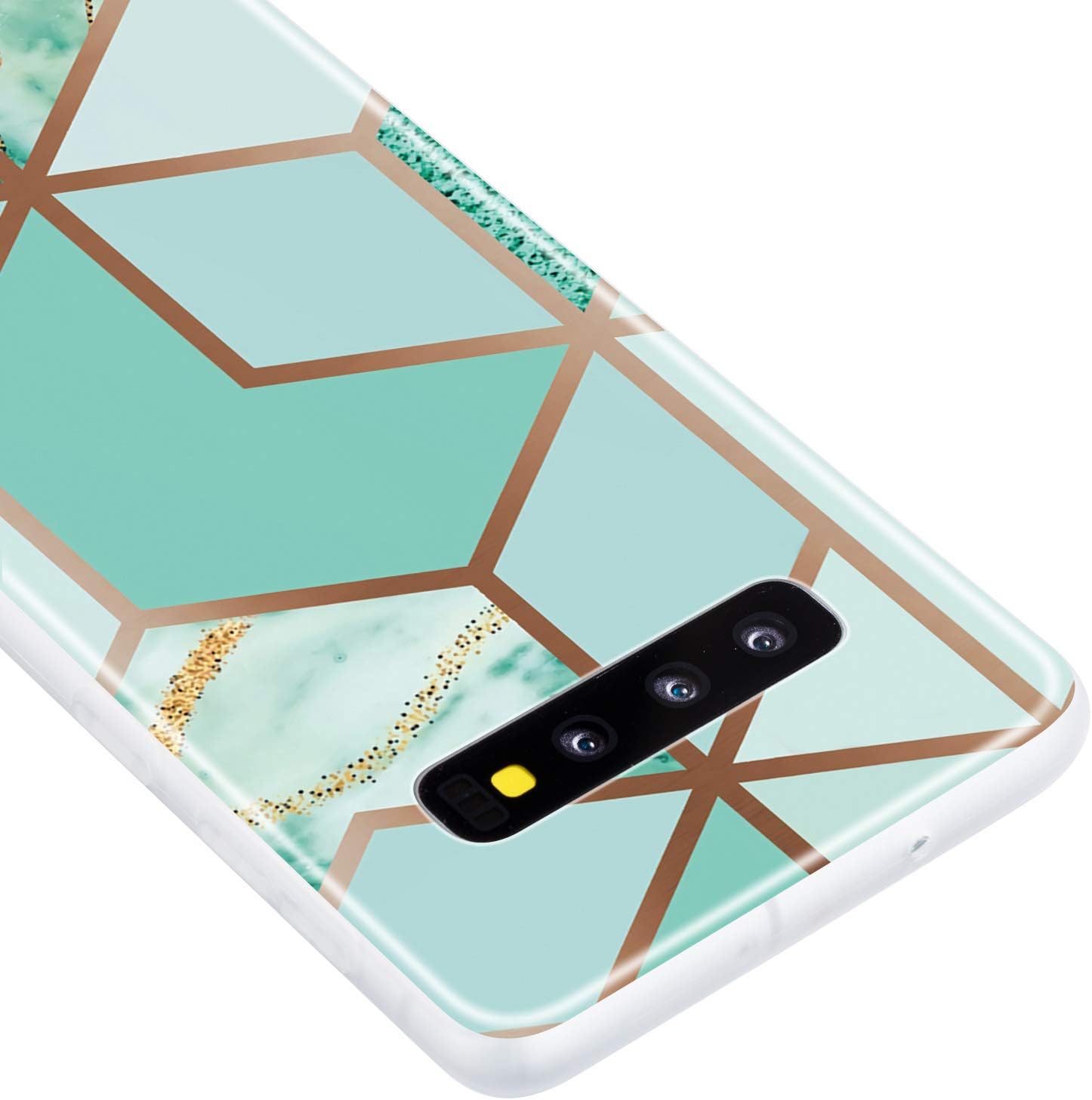 Samsung Galaxy S10 zadné púzdro Marble zelené