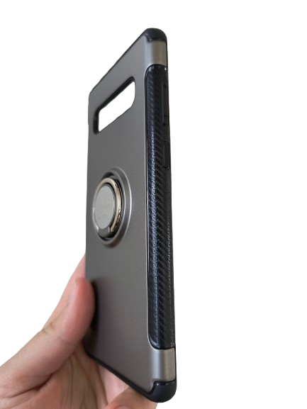 Samsung Galaxy S10+ zadné púzdro Armor Ring sivé
