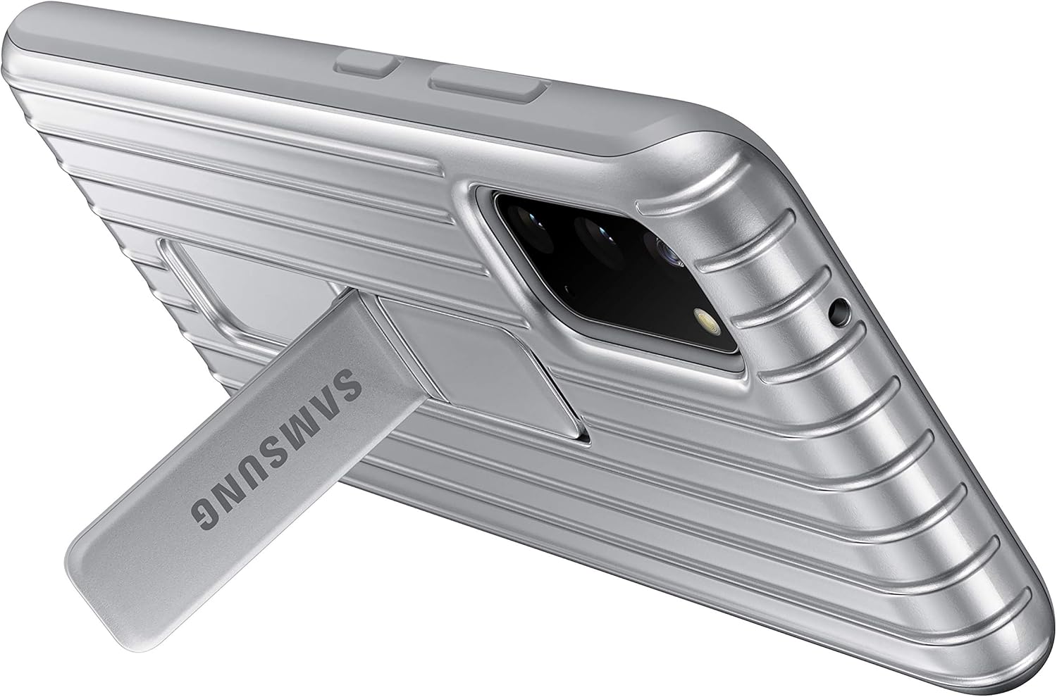 Samsung Galaxy S20 zadné púzdro strieborné