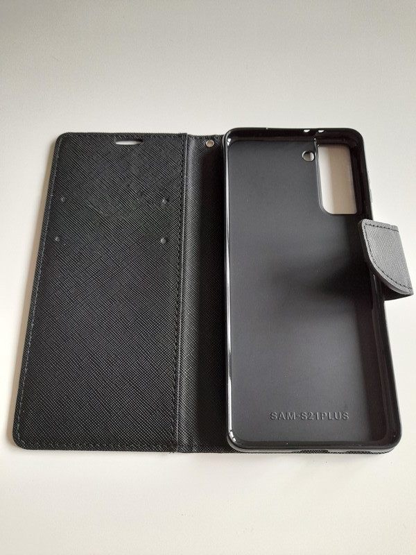 Samsung Galaxy S21 Plus púzdro Book Fancy čierne