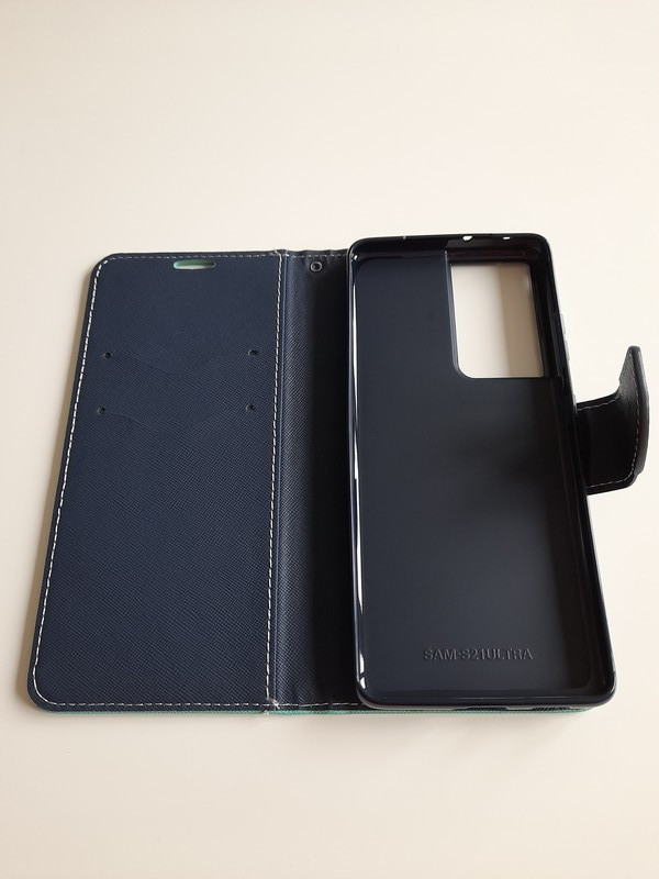 Samsung Galaxy S21 Ultra púzdro Book Fancy mint