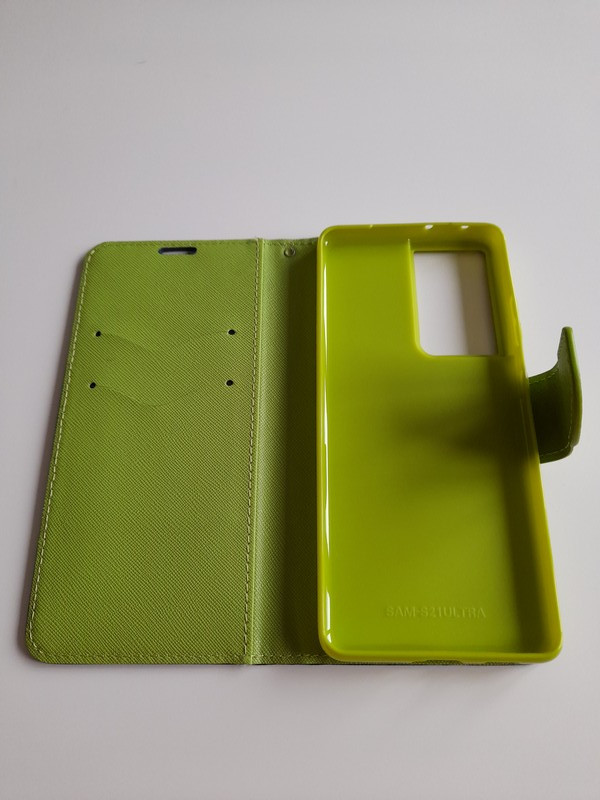 Samsung Galaxy S21 Ultra púzdro Book Fancy modro-zelené