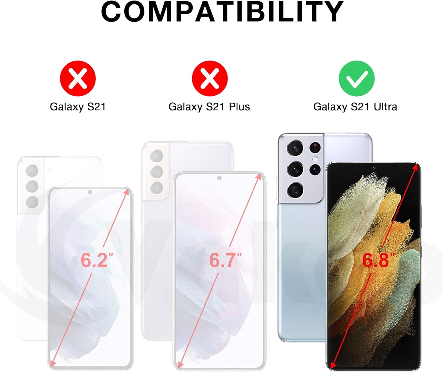Samsung Galaxy S21 Ultra zadné púzdro Vakoo čierne