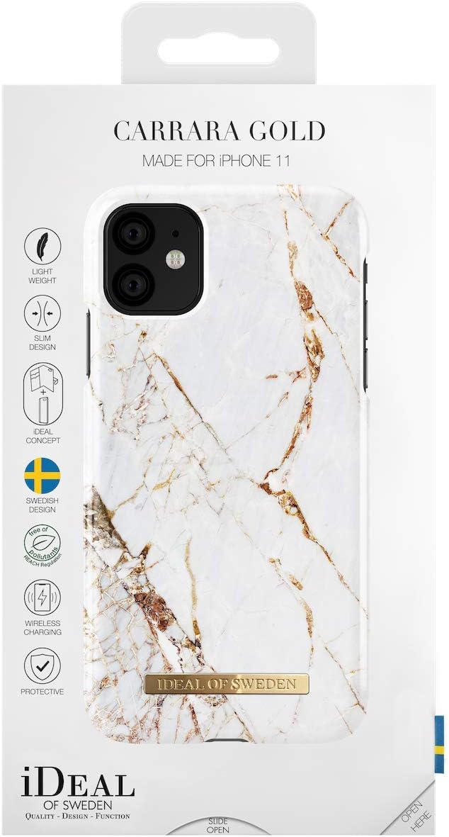 Samsung Galaxy S21 zadné púzdro Ideal of Sweden Carrara Gold