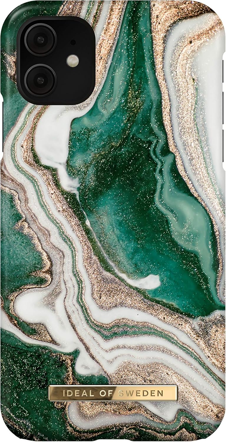 Samsung Galaxy S21 zadné púzdro Ideal of Sweden Golden Jade Marble