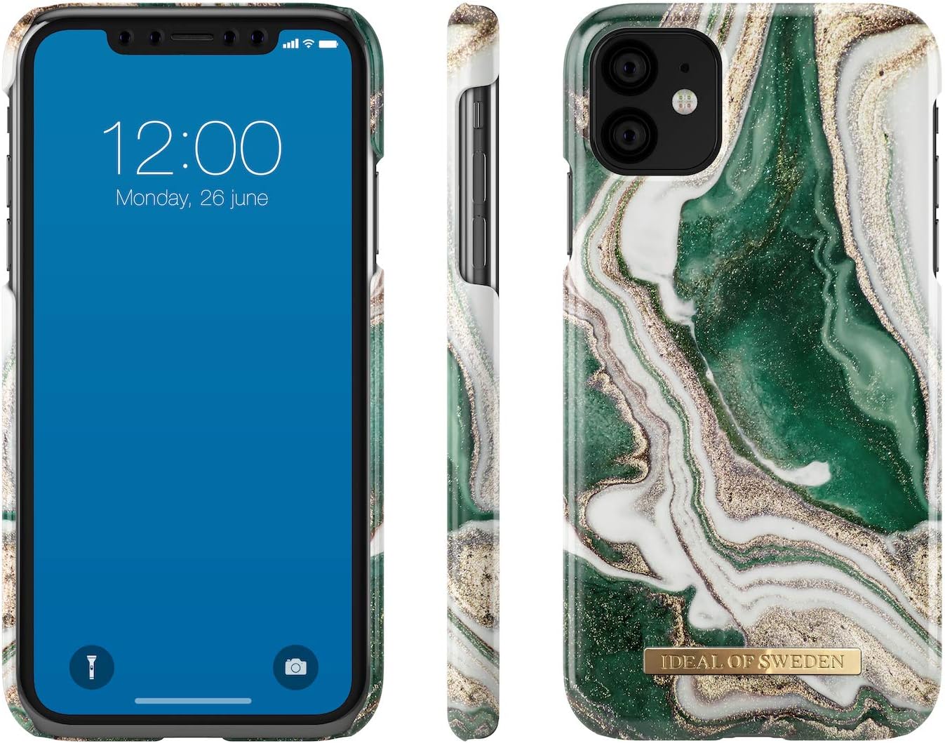 Samsung Galaxy S21 zadné púzdro Ideal of Sweden Golden Jade Marble