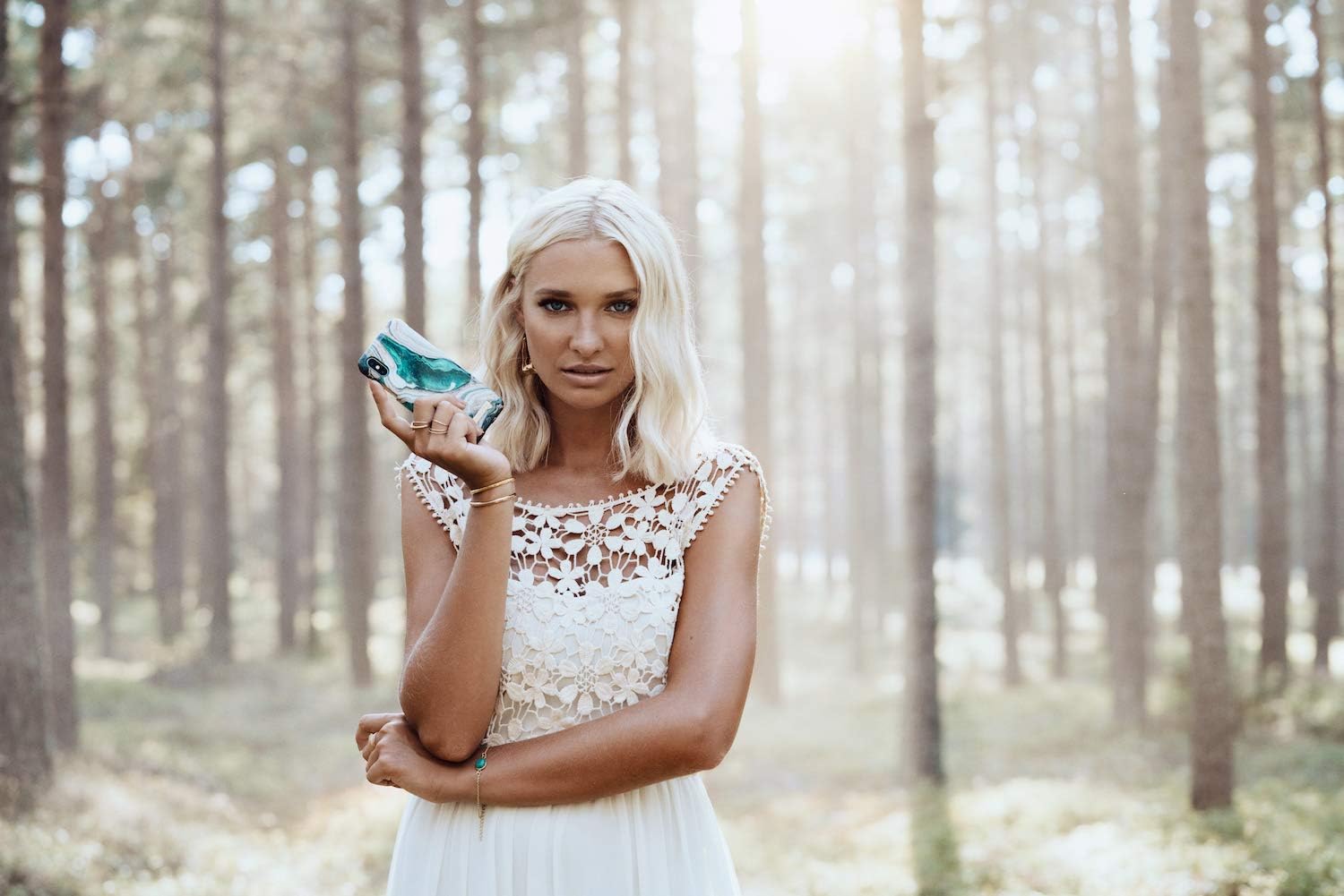 Samsung Galaxy S21 zadné púzdro Ideal of Sweden Golden Jade Marble