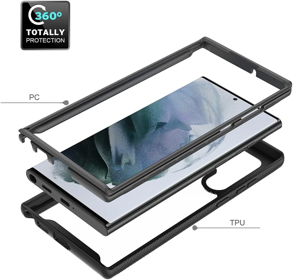 Samsung Galaxy S22 Ultra zadné púzdro čierne