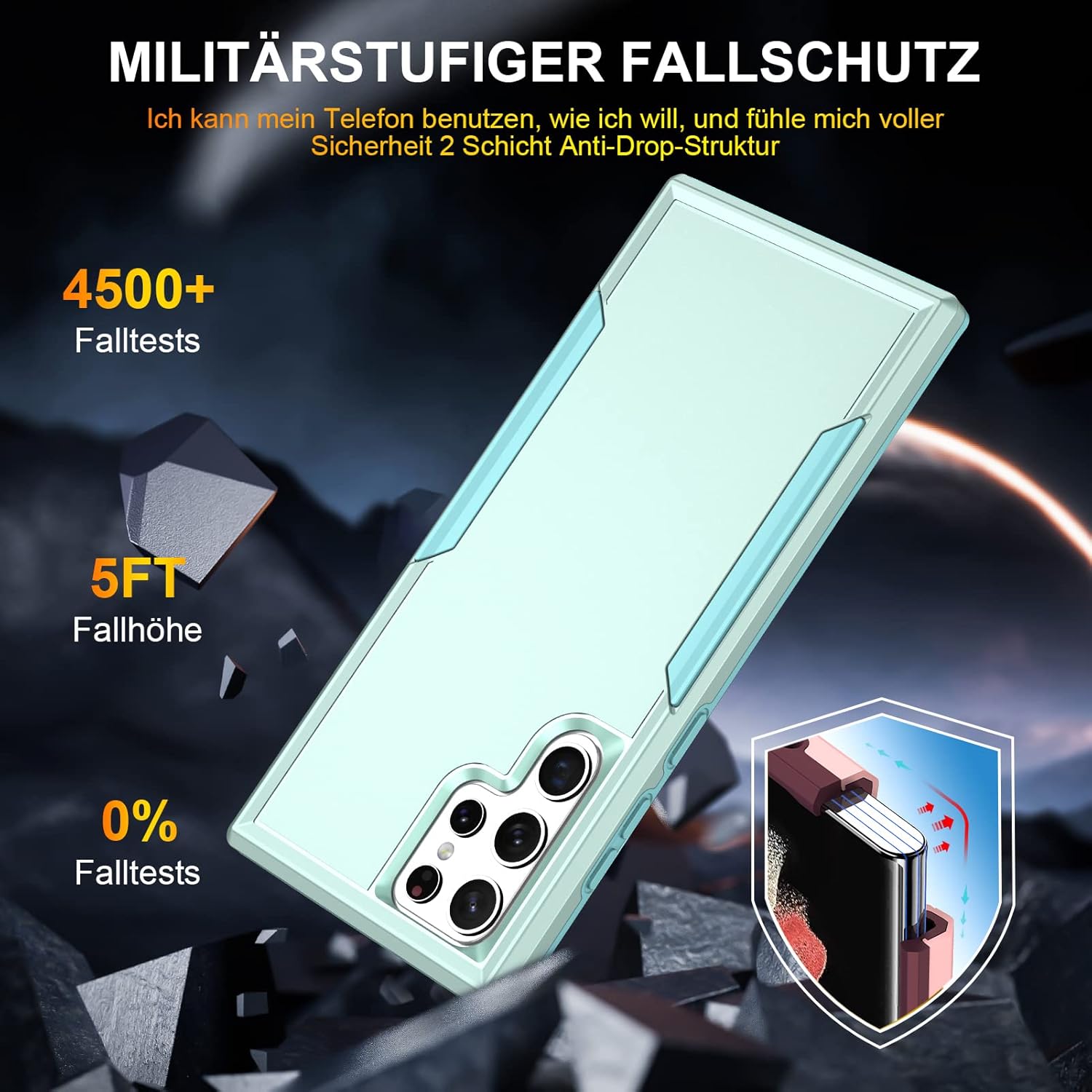 Samsung Galaxy S22 Ultra zadné púzdro Saiboro zelené